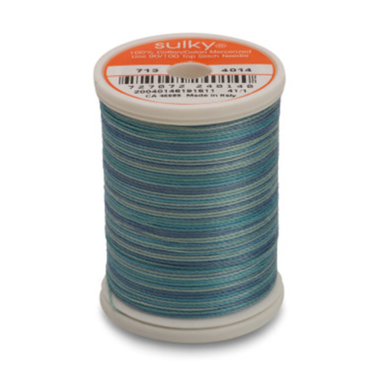 Sulky 12 Wt. Cotton Blendables Thread - Ocean Blue - 300 yd. Spool